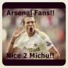 arsenal fans nice to michu.jpg