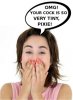 Woman laughing at Pixie.jpg